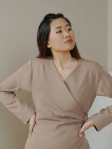 Mended Blazer - Muted Brown