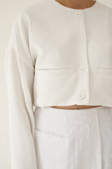 Brandee Top - White