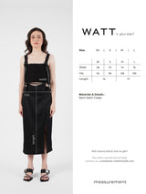Cher Skirt - Black