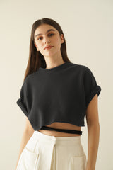 Double POV Tee - Black