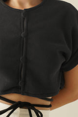 Double POV Tee - Black