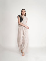 Incision Pants - Nude