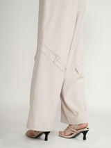 Incision Pants - Nude