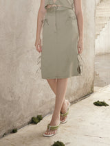 Monstera Skirt - Green