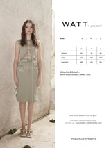 Monstera Skirt - Green