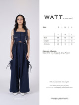 Poly Top - Navy