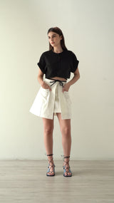 Double POV Tee - Black