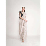 Incision Pants - Nude