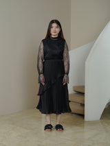 Carved Skirt - Black
