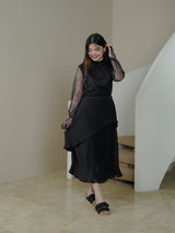 Carved Skirt - Black