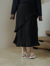 Carved Skirt - Black
