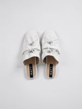 Rocco Mules - White