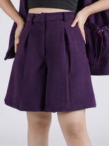 Zona Shorts - Purple