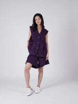Zona Shorts - Purple